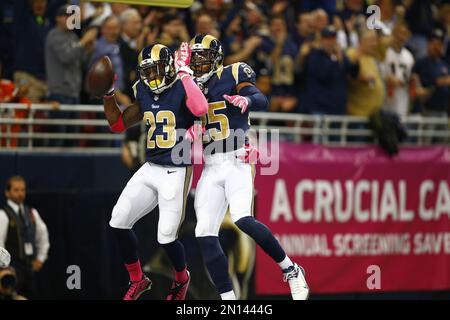 Cleveland Browns safety Rodney McLeod (26) scores a touchdown after an  intercepting during an NFL preseason football game against the Kansas City  Chiefs Saturday, Aug. 26, 2023, in Kansas City, Mo. (AP