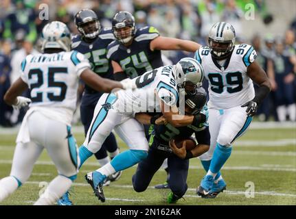 Carolina Panthers' Luke Kuechly is seen before an NFL football practice in  Charlotte, N.C., Friday, June 1, 2012. (AP Photo/Chuck Burton Stock Photo -  Alamy