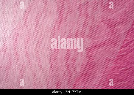 Pink and white mesh gradient background macro texture Stock Photo