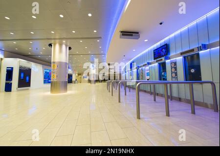 General View GV of Madison Square Garden entrance in New York City, NY, USA  Stock Photo - Alamy