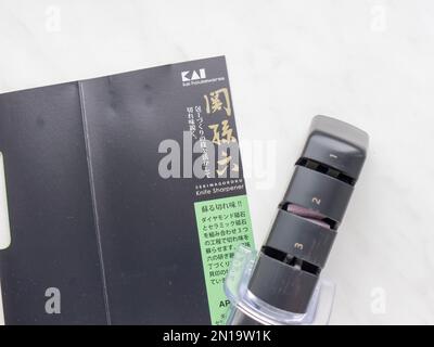 KAI housewares Knife Sharpener. Stock Photo