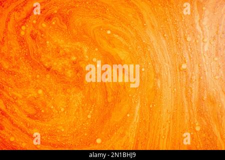 Abstract gradient orange wavy background with blur. Stock Photo