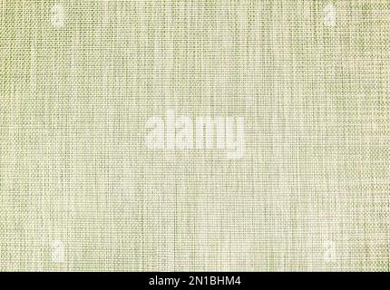 Abstract background of gray-green large-weave fabric. Stock Photo