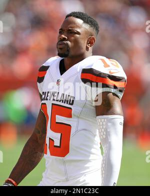 Marlon Moore #15 WR Cleveland Browns Editorial Stock Photo - Image of  berea, league: 76298363