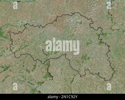 Belgorod, region of Russia. High resolution satellite map Stock Photo