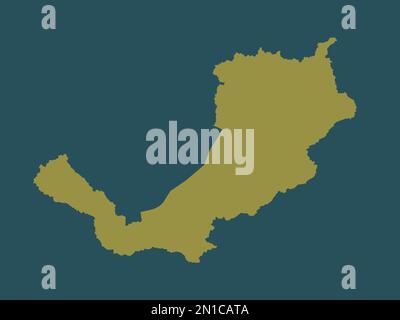 Buryat, republic of Russia. Solid color shape Stock Photo