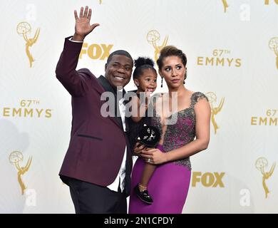 Tracy Morgan Brought His Wife & Daughter to Emmys 2015!: Photo