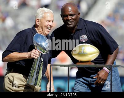 Lawrence Taylor New York Giants during the 1987 Superbowl, Pasadena, CA.  January 25, 1987 Stock Photo - Alamy