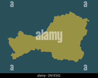 Tuva, republic of Russia. Solid color shape Stock Photo