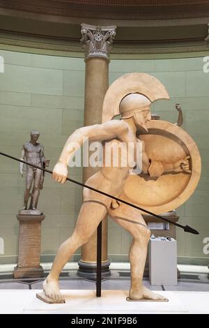 Pediments of Aegina Altes Museum Berlin Stock Photo