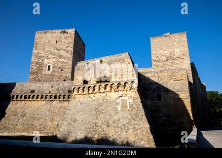 Castello Svevo (Swabian Castle), Bari, Puglia, Italy, Europe Stock Photo