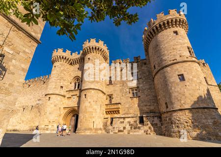 Greece, Rhodes, Rhodes Town, Palace of the Grand Master of the Knights  Stock Photo - Alamy