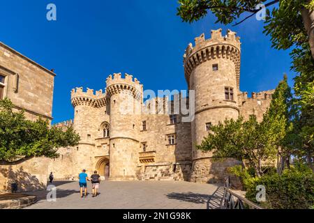 Palace of the Grand Master of the Knights, Rhodes Town, Greece Stock Photo  - Alamy