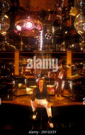 Peter Stringfellow Night Club Owner November 1985 Stock Photo - Alamy