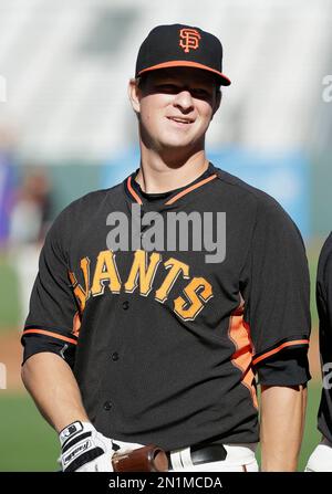 San Francisco Giants #18 Matt Cain Gray SF Edition Jersey on sale