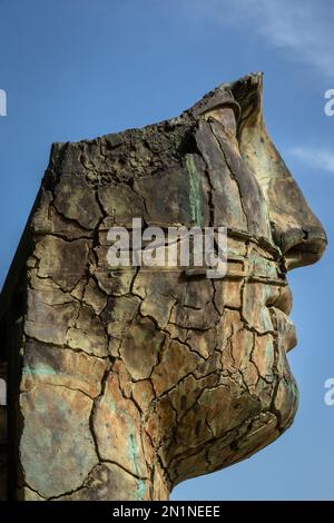 Art in public spaces around the city of Florence, Tuscany. Stock Photo