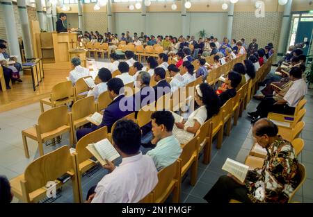 Netherlands, Tiel. Ambonese people from Maluku outside their own church