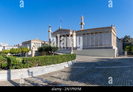 A picture of the Academy of Athens. Stock Photo