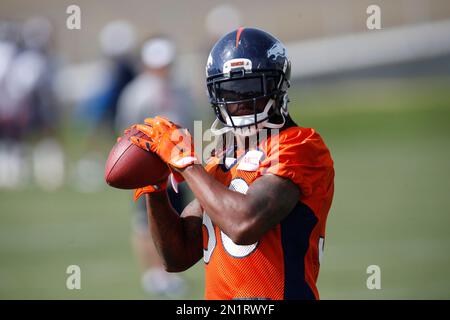 Denver Broncos strong safety David Bruton hits Green Bay Packers