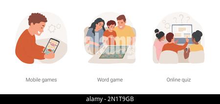 Mobile games apps. Smartphone game, online gaming industry vector  illustration Stock Vector Image & Art - Alamy