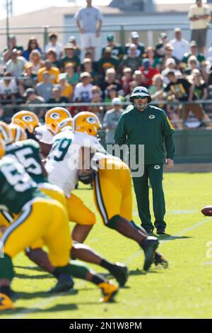 Green Bay Packers head coach Matt LaFleur on the sideline in the first half  against the Detroit Lions during an NFL football game, Sunday, Nov. 6,  2022, in Detroit. (AP Photo/Rick Osentoski