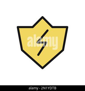 Energy Saving line icon isolated on white background. Black flat thin icon on modern outline style. Linear symbol and editable stroke. Simple and pixe Stock Vector
