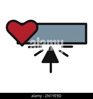Donate line icon isolated on white background. Black flat thin icon on modern outline style. Linear symbol and editable stroke. Simple and pixel perfe Stock Vector
