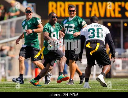 Brett Favre flag football game at Camp Randall Stadium