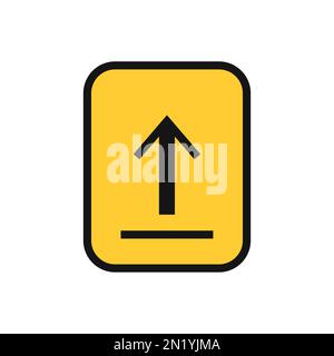 Upload line icon isolated on white background. Black flat thin icon on modern outline style. Linear symbol and editable stroke. Simple and pixel perfe Stock Vector