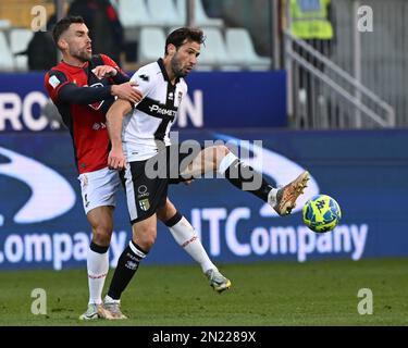 Parma, Italy. 05th Feb, 2023. Tardini Stadium, 05.02.23 Domenico Criscito  (4 Genoa) during the Serie B match between Parma and Genoa at Tardini  Stadium in Parma, Italia Soccer (Cristiano Mazzi/SPP) Credit: SPP