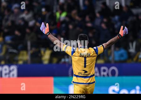 Parma, Italy. 05th Feb, 2023. Tardini Stadium, 05.02.23 Goalkeeper