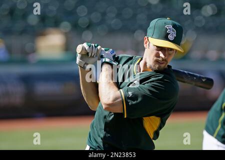 Billy Burns Oakland Athletics Game Worn & Signed Green 1 BURNS