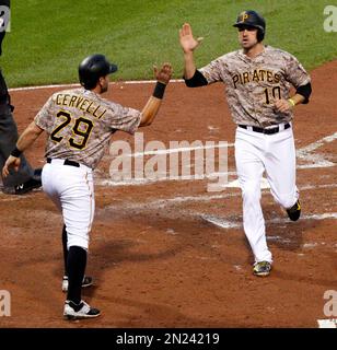 Francisco Cervelli and Jordy Mercer - Pittsburgh Pirates