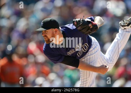 Los Angeles Dodgers manager Dave Roberts (30) in the ninth inning of a  baseball game Thursday, June 29, 2023, in Denver. (AP Photo/David  Zalubowski Stock Photo - Alamy