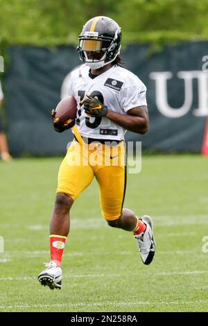 Pittsburgh Steelers running back Dri Archer (13) participates in practice  during NFL football training camp in Latrobe, Pa. on Wednesday, July 29,  2015 . (AP Photo/Keith Srakocic Stock Photo - Alamy