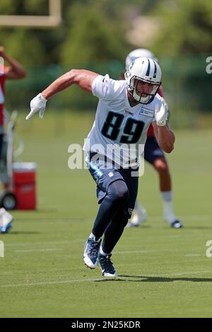 November 19, 2015: Tennessee Titans tight end Phillip Supernaw #89 warms up  before the game between