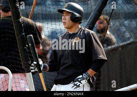 Jung Ho Kang Game Used Memorial Day Jersey