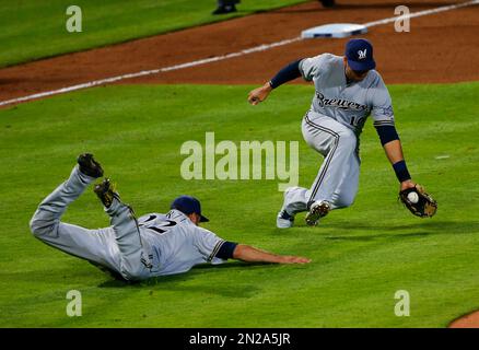 15 APR 2015: Atlanta Braves Pitcher Brandon Cunniff (67) [11071] during the MLB  Jackie Robinson Day game between the Miami Marlins and the Atlanta Braves  played at Turner Field in Atlanta, GA. (