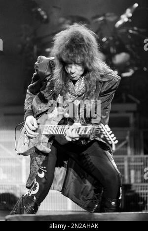 Richie Sambora of Bon Jovi in Concert 1987 in San Francisco