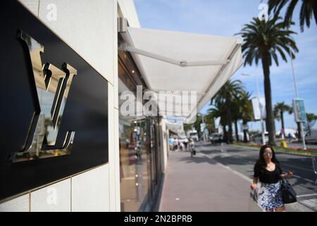 Louis Vuitton store in Cannes, France, Europe, Stock Photo, Picture And  Rights Managed Image. Pic. IBR-1935483