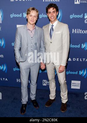 Reed Kelly, left, and Josh Canfield, right, attend the 26th Annual ...