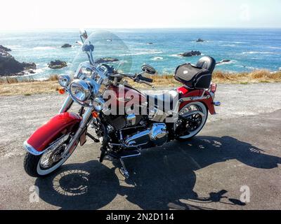 Photo du jour : Harley-Davidson Softail Deluxe Louis Vuitton