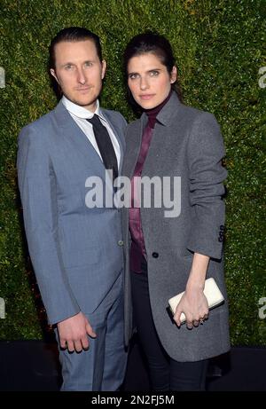 Lake Bell and her husband Scott Campbell attend the premiere of 'Shot ...