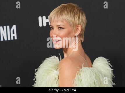 Los Angeles, USA. 06th Feb, 2023. Evangeline Lilly arrives at the Marvel Studios' ANT-MAN AND THE WASP: QUANTUMANIA World Premiere held at the Regency Village Theater in Westwood, CA on Monday, ?February 6, 2023. (Photo By Sthanlee B. Mirador/Sipa USA) Credit: Sipa USA/Alamy Live News Stock Photo