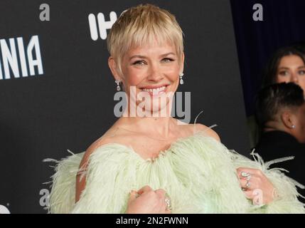 Los Angeles, USA. 06th Feb, 2023. Evangeline Lilly arrives at the Marvel Studios' ANT-MAN AND THE WASP: QUANTUMANIA World Premiere held at the Regency Village Theater in Westwood, CA on Monday, ?February 6, 2023. (Photo By Sthanlee B. Mirador/Sipa USA) Credit: Sipa USA/Alamy Live News Stock Photo