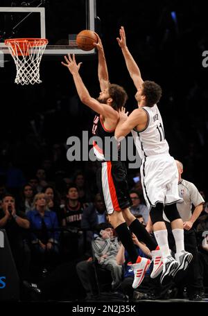 brook lopez dunks on brother