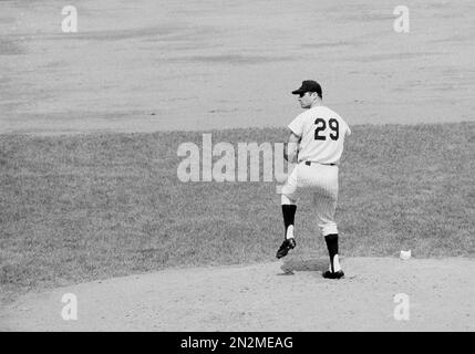 Baseball by BSmile on X: Today In 1968: New York #Yankees outfielder Rocky  Colavito pitches 2 2/3 innings in relief for the win vs. the Detroit  #Tigers at Yankee Stadium! #MLB #Baseball #