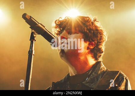Milan, Italy. 01st Feb, 2023. British indie-rock band The Kooks perform live at Fabrique in Milan, Italy on February 1, 2023 (Photo by Maria Laura Arturi/NurPhoto) Credit: NurPhoto SRL/Alamy Live News Stock Photo