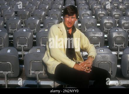 Nick Faldo playing at Wentworth 1984 Stock Photo