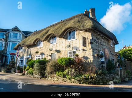 The Village Inn public house Church Road Shanklin Old Town Shanklin Isle of Wight 2023 Stock Photo